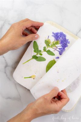 Can You Use Wax Paper to Press Flowers? And Why Do Cats Always Land on Their Feet?