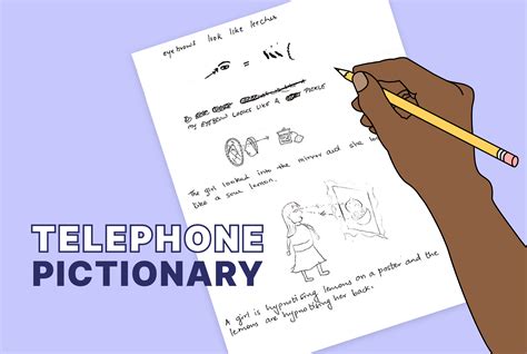 Telephone Pictionary: Unleashing Artistic Chaos and Misinterpreted Masterpieces!